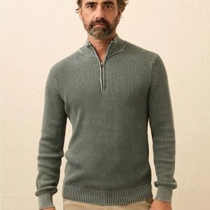 Faherty Sunwashed Quarter Zip | Men’s XL